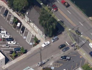 Parking Spots at the Clackamas County Courthouse